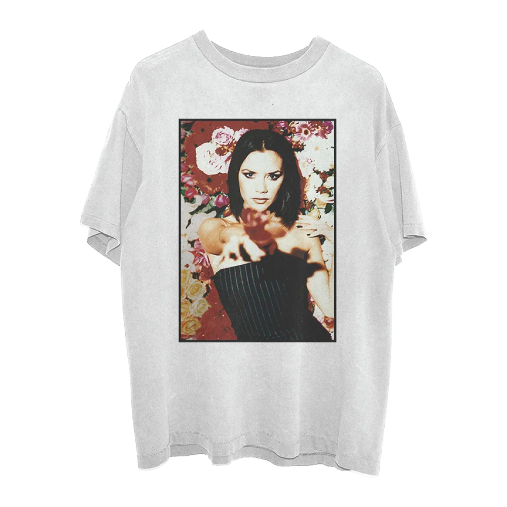 Victoria Floral Photo T-Shirt